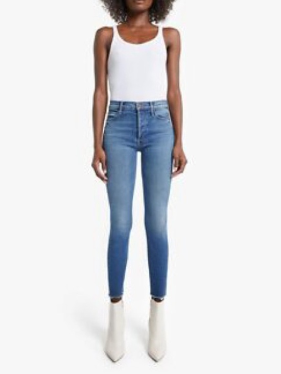 MOTHER Denim - Mother denim the stunner ankle fray in so long size 26